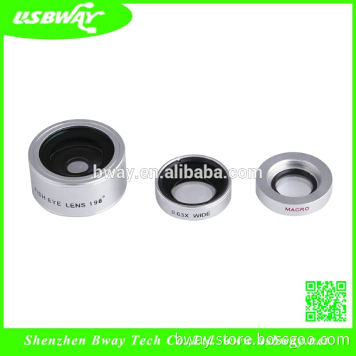 2015 hot sell phone Lens Fish Eye Wide Angle Macro Fisheye for Ipone 6 Optical lens Factory price Wide Angle Phone Lens